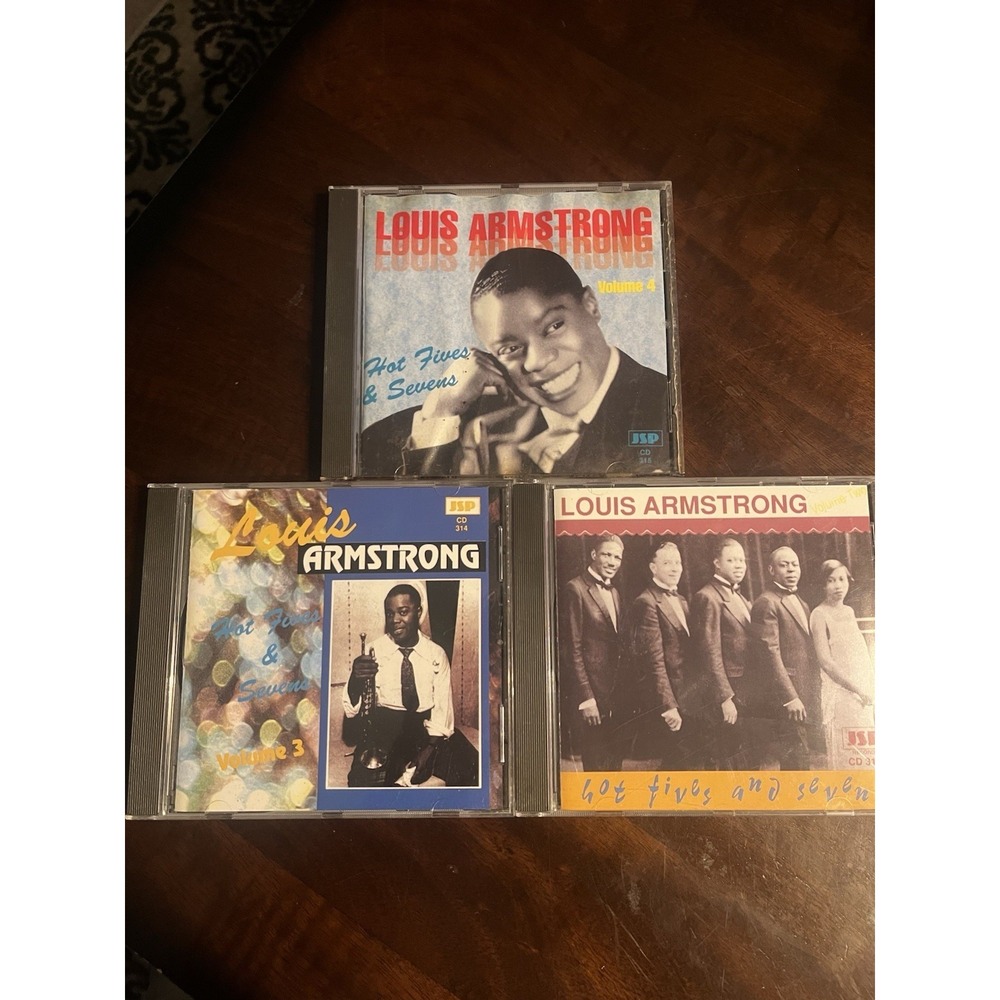 Louis Armstrong: Hot Fives & Sevens Volumes 2,‎ 3, and 4 (JSP Records)